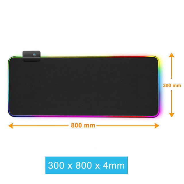 Luminous RGB Mouse Pad  Game LED