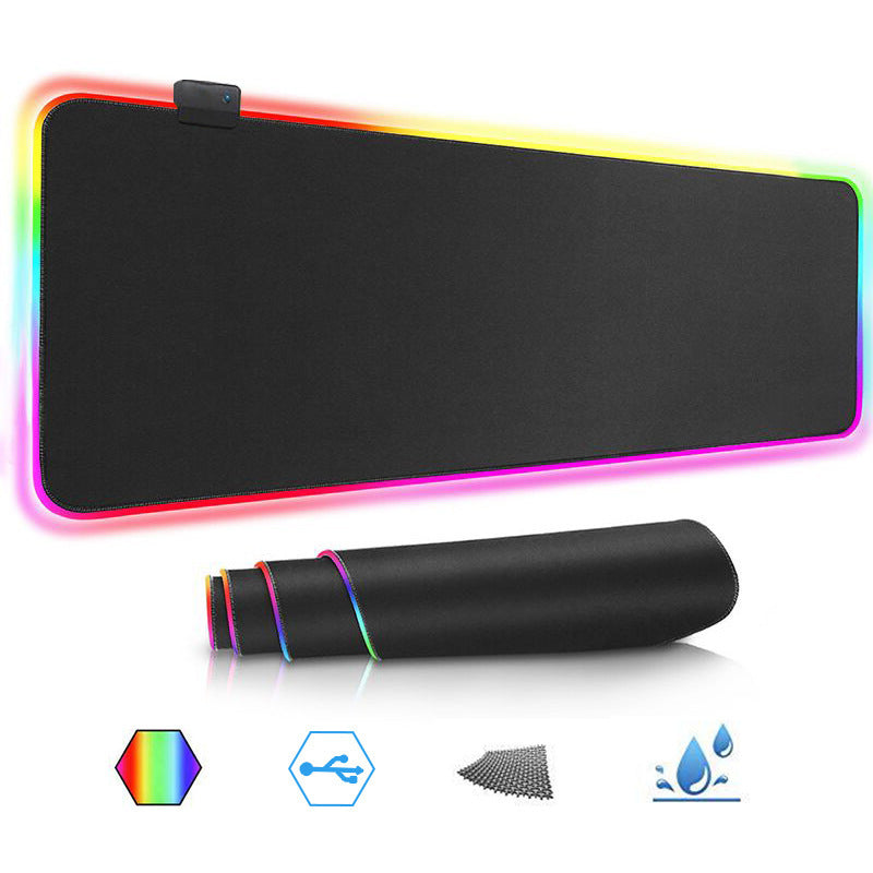 Luminous RGB Mouse Pad  Game LED