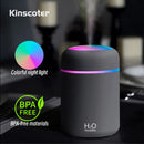 Home Car Charging Colorful Air Humidifier USB Water Replenishment