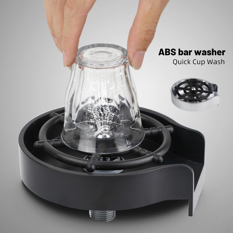 Glass Cleaner-Automatic Rince fot the Kitchen