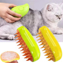 3 In 1 Pets Steam Brush Electric Spray For Massage Pet Grooming Hair Removal Combs