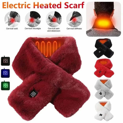 Electric Heating Scarf USB  Three-gear Temperature Control