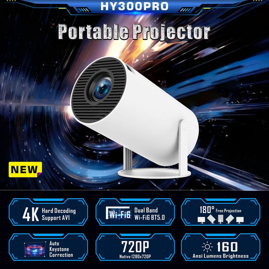 HY300 Pro Projector Home Theater